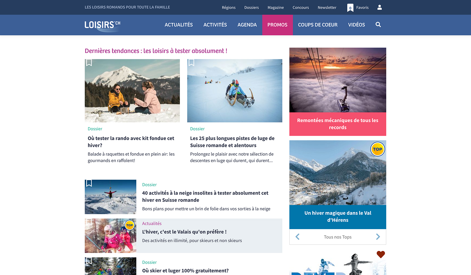 Loisirs.ch | GeneralMedia SA